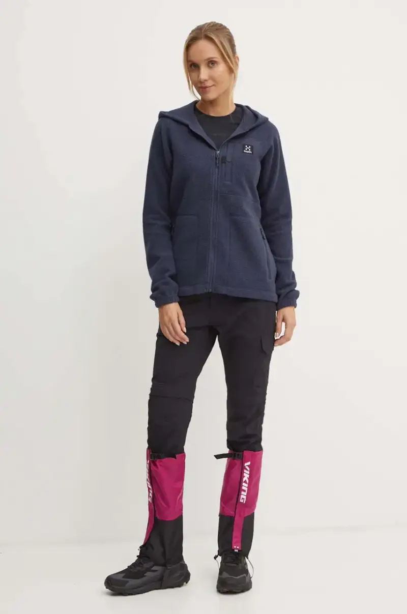 felpa da sport Malung Pile Blu navy miniatura 2