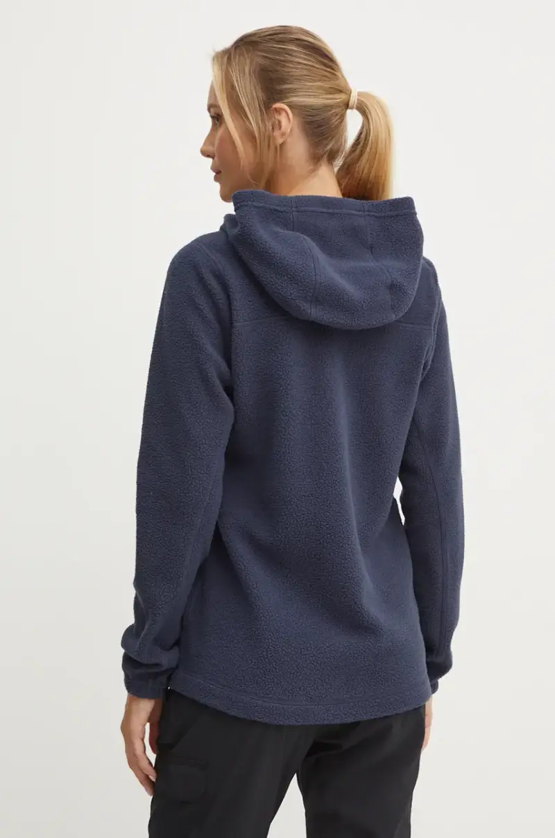 felpa da sport Malung Pile Blu navy miniatura 3