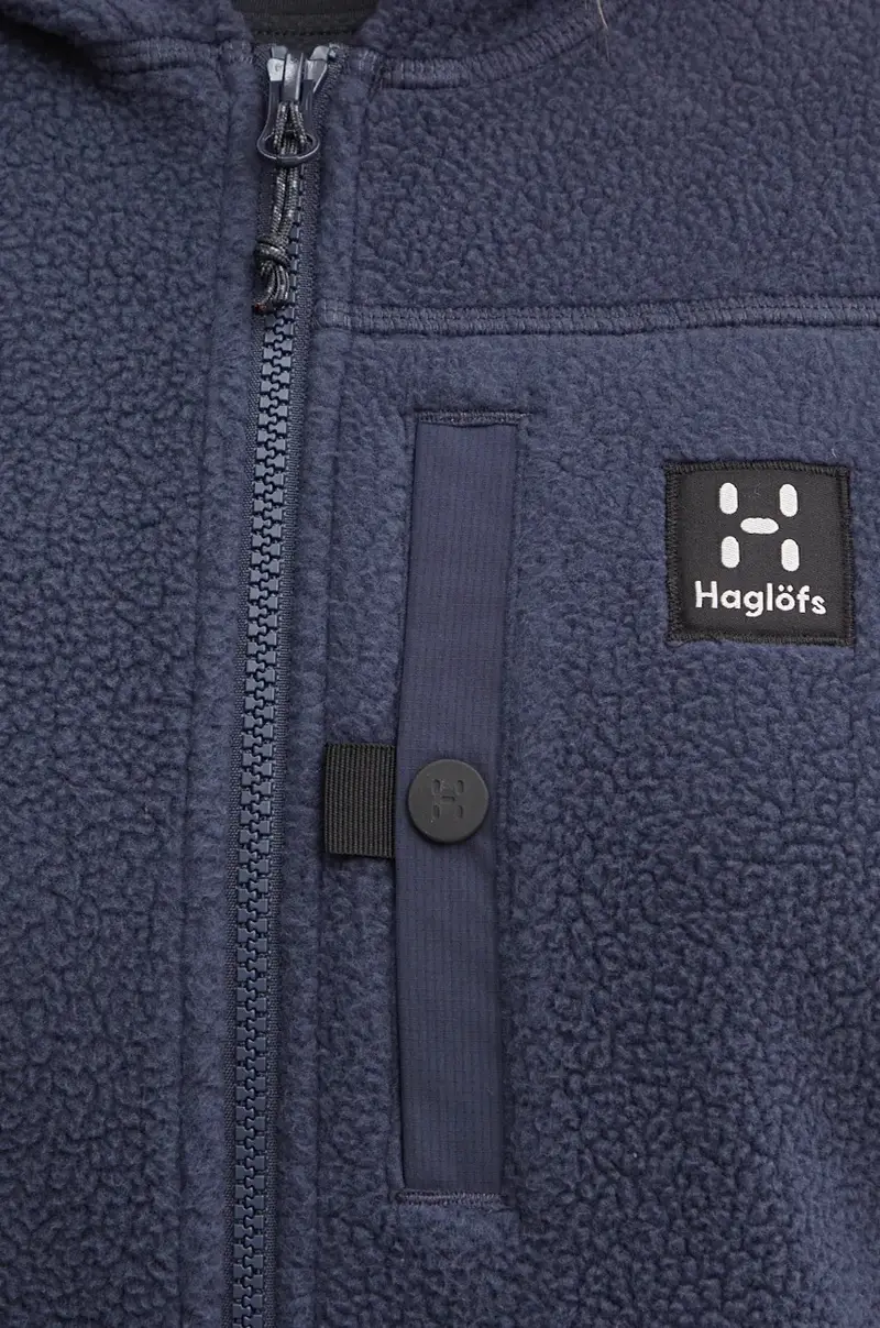 felpa da sport Malung Pile Blu navy miniatura 5