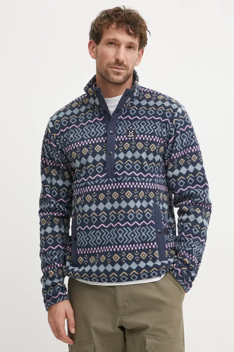 felpa da sport Mora Mid colore blu 606556