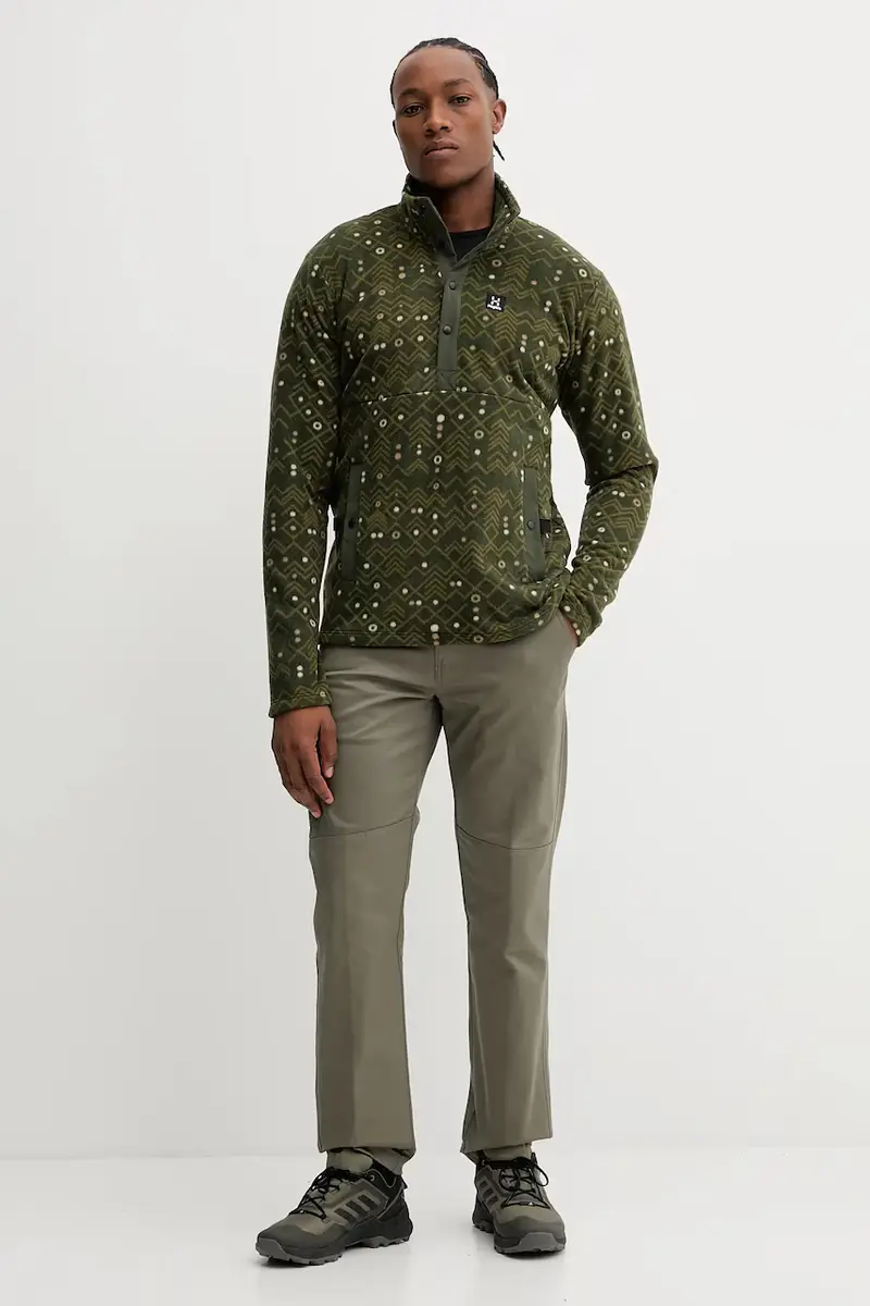 felpa da sport Mora Mid colore blu navy 606556 Verde miniatura 2