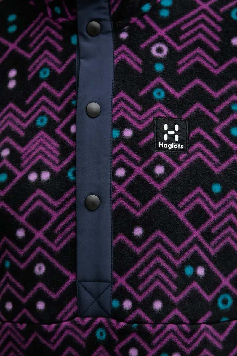 felpa da sport Mora Mid colore blu navy 606556 Violetto miniatura 5