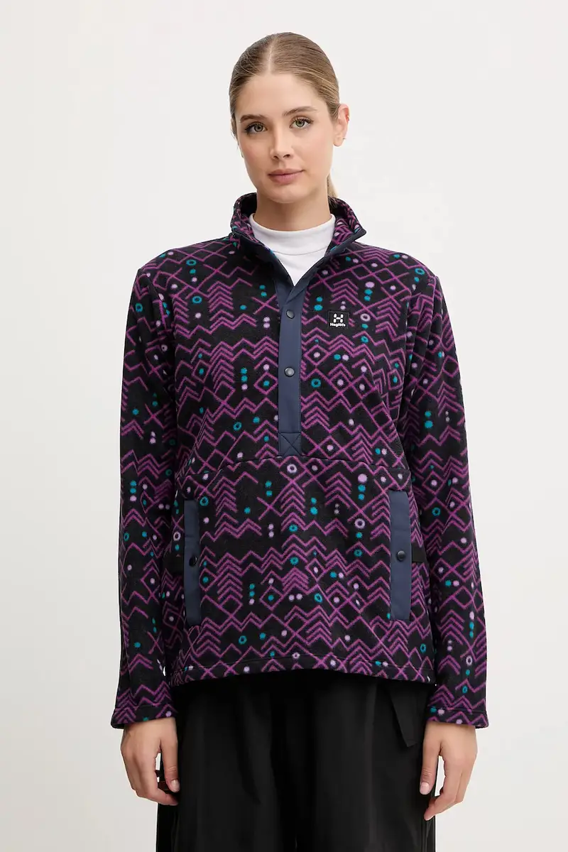 felpa da sport Mora Mid colore blu navy 606557 Violetto