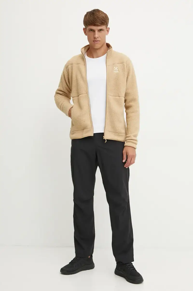 felpa da sport Mossa Pile colore beige 606539 miniatura 2