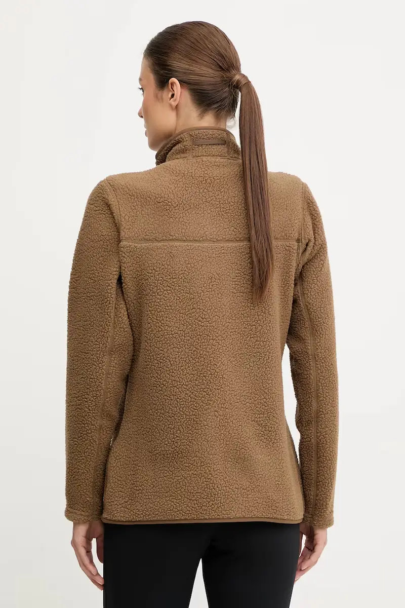 felpa da sport Mossa Pile colore grigio 606538 Verde miniatura 3