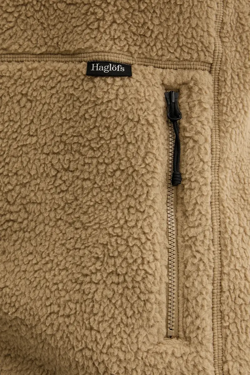 felpa in pile Funäs uomo colore verde con cappuccio 607817 miniatura 5