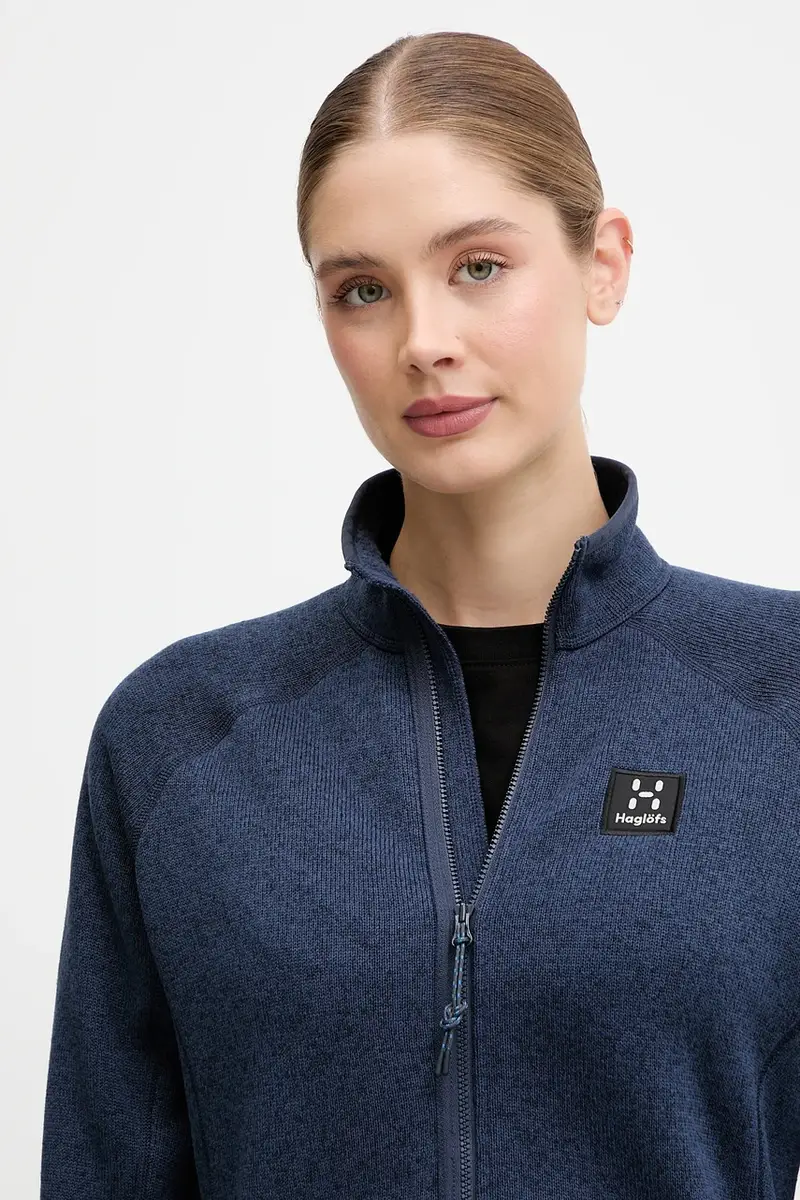 felpa outdoor Risberg donna colore blu navy 607384 miniatura 4