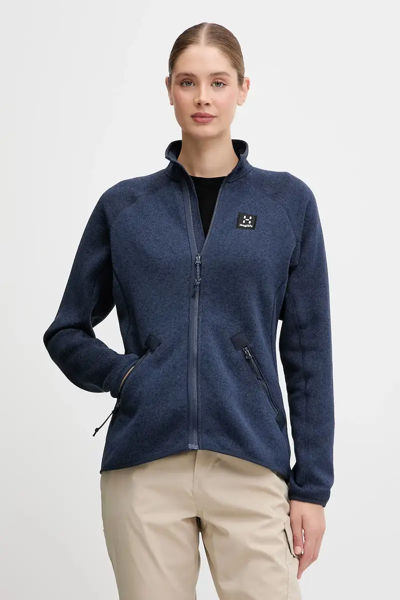 felpa outdoor Risberg donna colore blu navy 607384