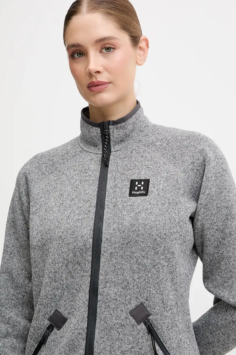 felpa outdoor Risberg donna colore grigio 607384 miniatura 4