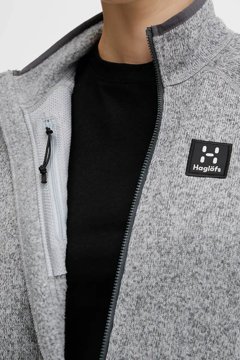 felpa outdoor Risberg donna colore grigio 607384 miniatura 5