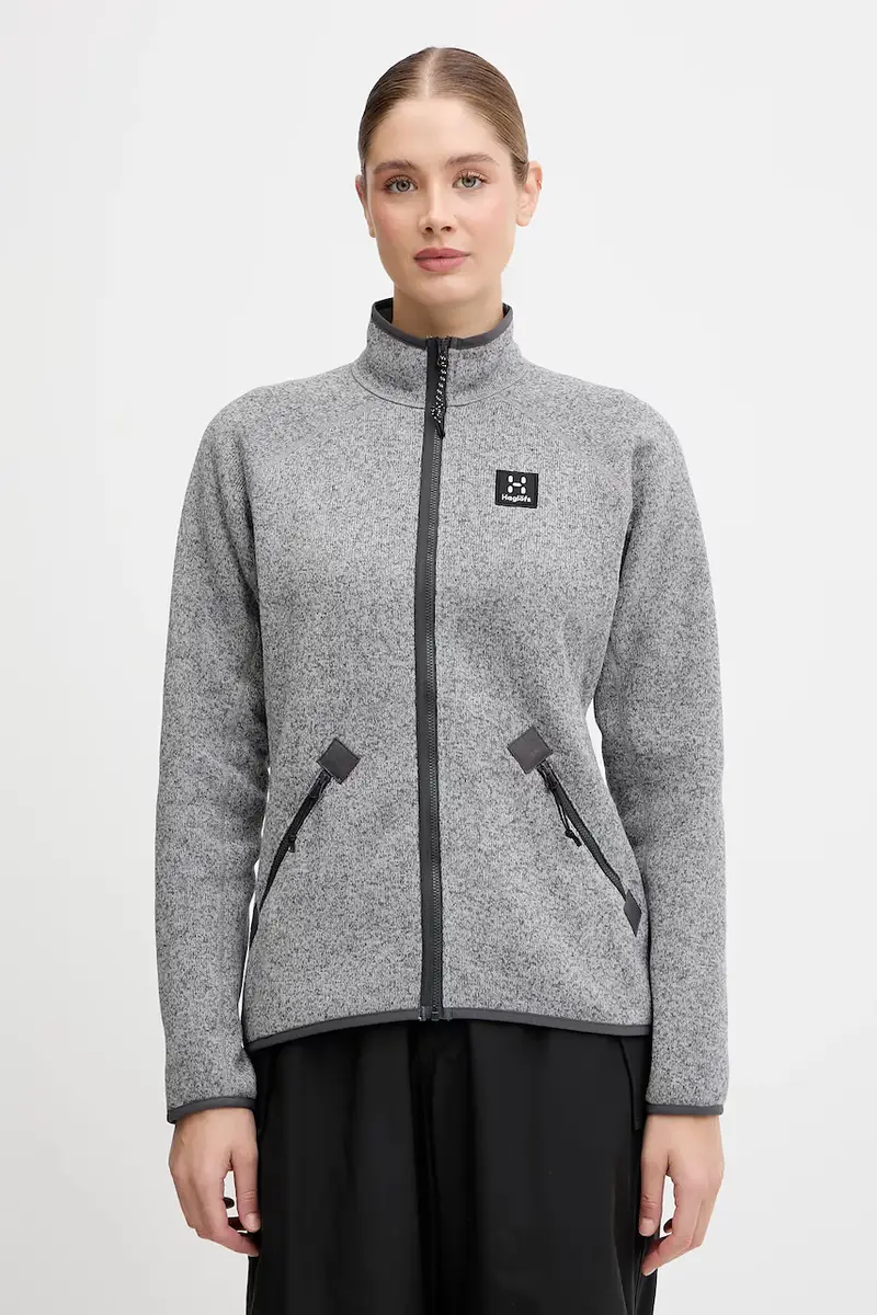 felpa outdoor Risberg donna colore grigio 607384