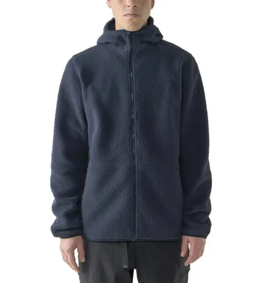 Funas Pile Hood - giacca in pile - uomo Blue