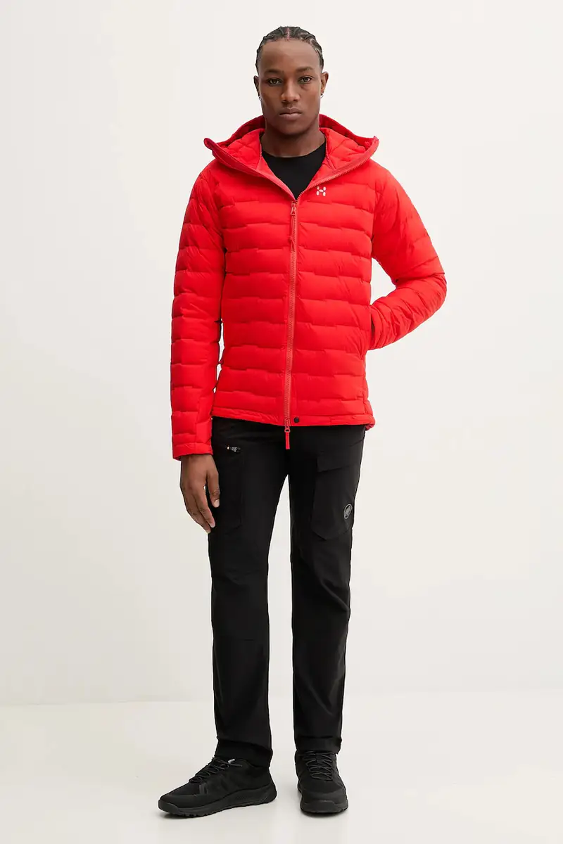 giacca da sci imbottita Spitz Rosso miniatura 2