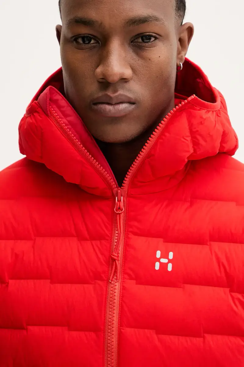 giacca da sci imbottita Spitz Rosso miniatura 4