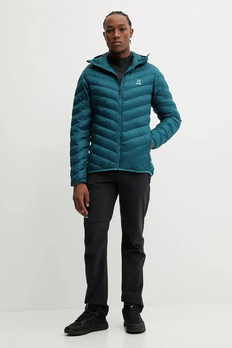 giacca da sport Särna Mimic colore verde 607771 Turchese miniatura 2