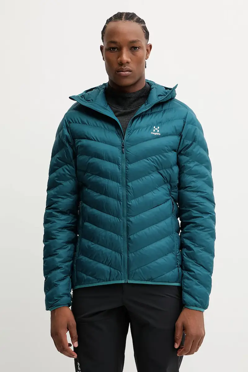 giacca da sport Särna Mimic colore verde 607771 Turchese