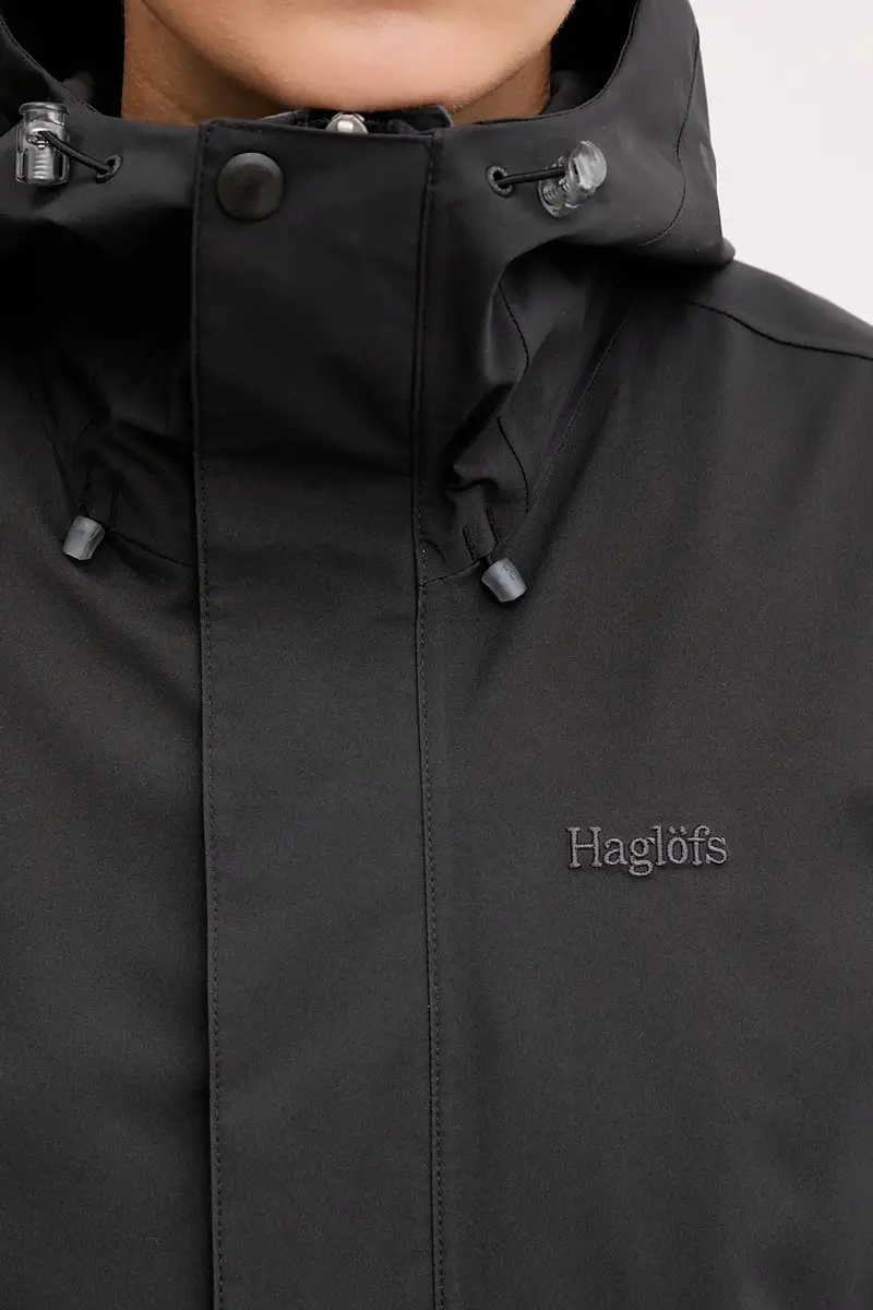 giacca impermeabile Breeze donna colore rosso 607681 Nero miniatura 5