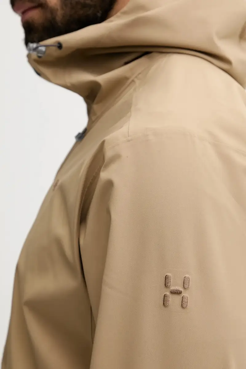 giacca impermeabile Breeze uomo colore giallo 607680 Verde miniatura 5