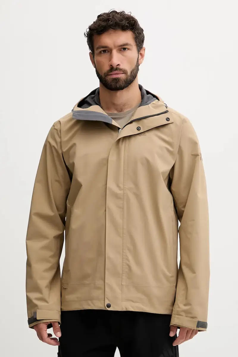 giacca impermeabile Breeze uomo colore giallo 607680 Verde