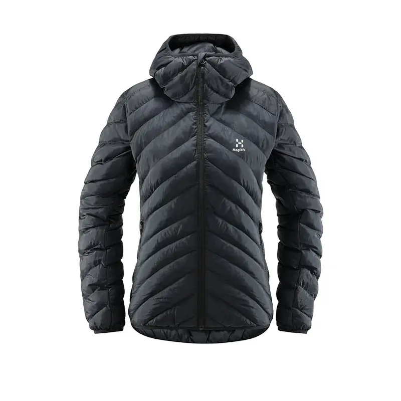 Haglöfs Giacca Trekking Särna Mimic Hood True Nero Donna XS
