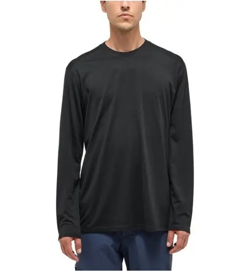 Kaise Wool LS M - maglia a maniche lunghe - uomo Black