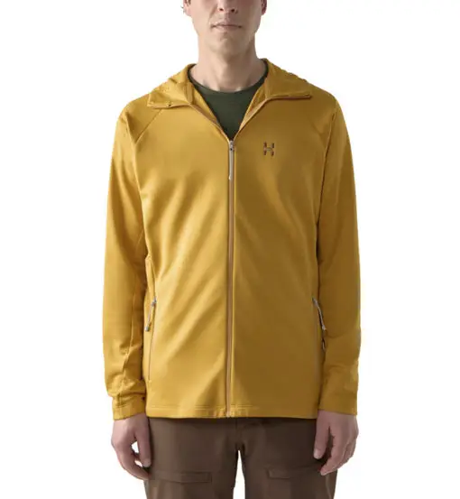 Korp Mid Hood M - felpa in pile - uomo Yellow