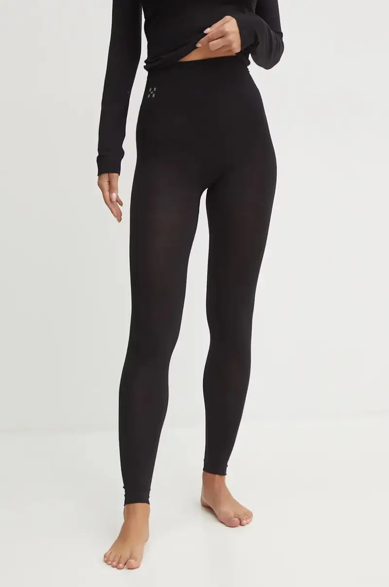 leggins funzionali Latnja Wool colore nero 607478