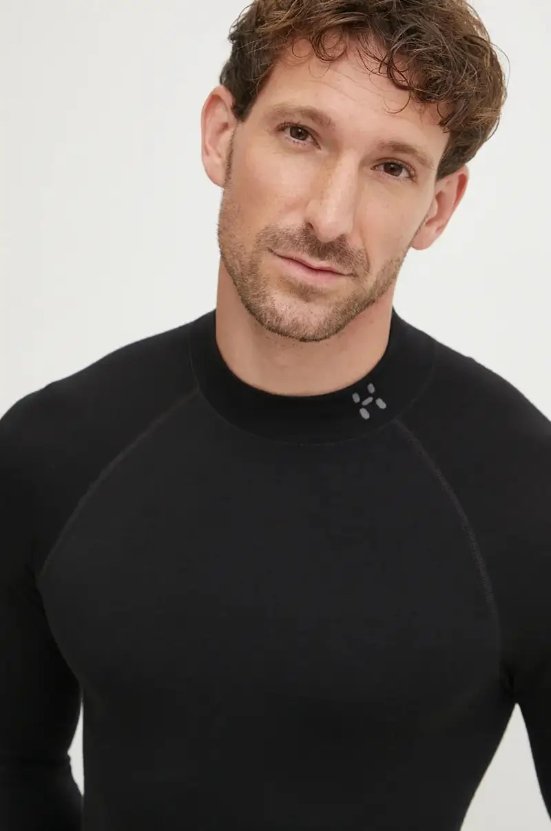 longsleeve funzionale Latnja Wool colore nero 607476 miniatura 4