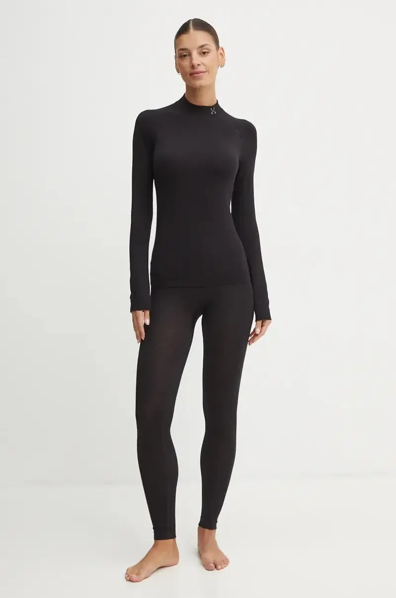 longsleeve funzionale Latnja Wool colore nero 607477 miniatura 2