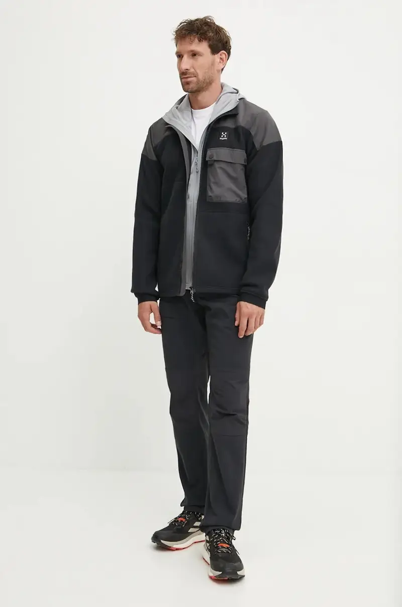 pantaloni da esterno Mid Standard colore blu navy 607053 Nero miniatura 2