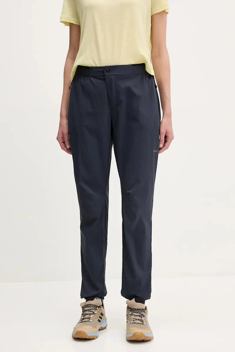 pantaloni L.I.M Fuse II donna colore blu navy 607641