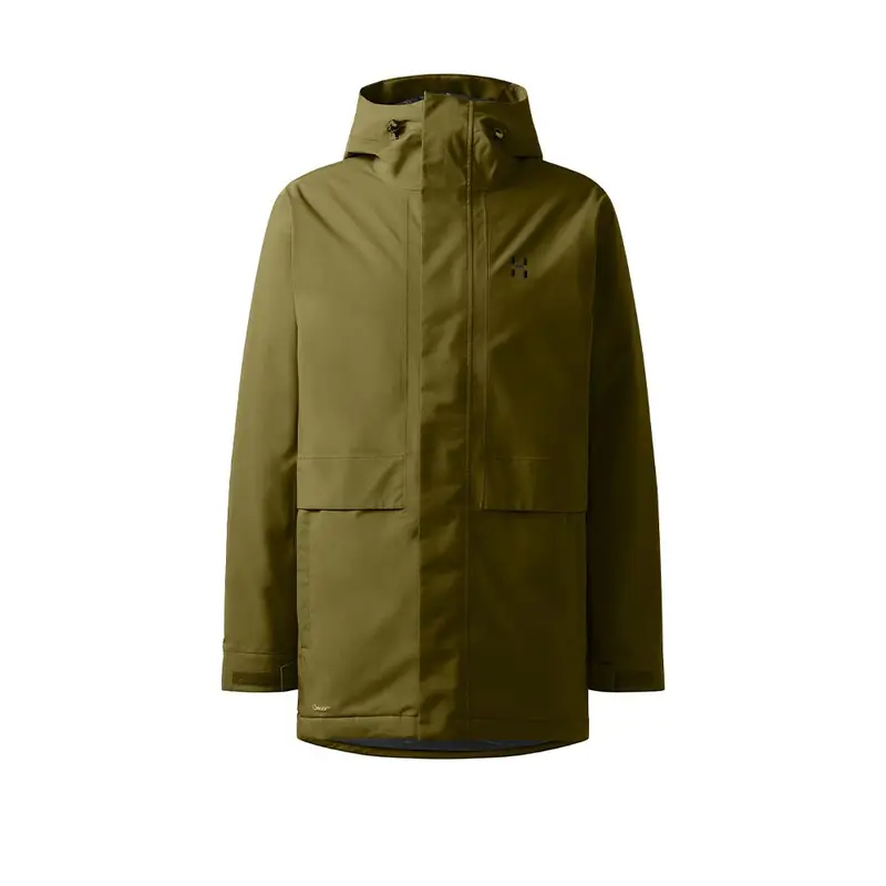 Haglöfs Parka Salix Proof Mimic II Olive Verde Uomo L