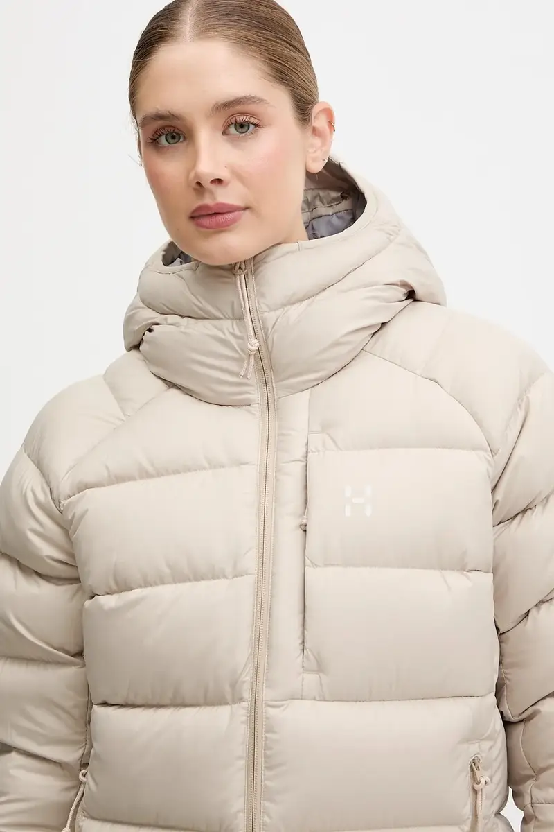 piumino Rosson Down donna colore blu navy 607468 Beige miniatura 4