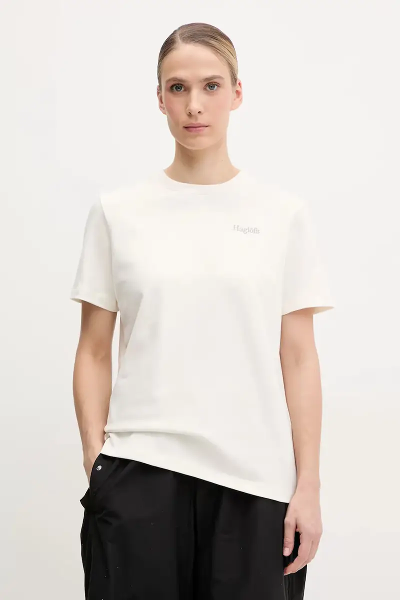 Haglöfs T-shirt Donna Beige 3292592