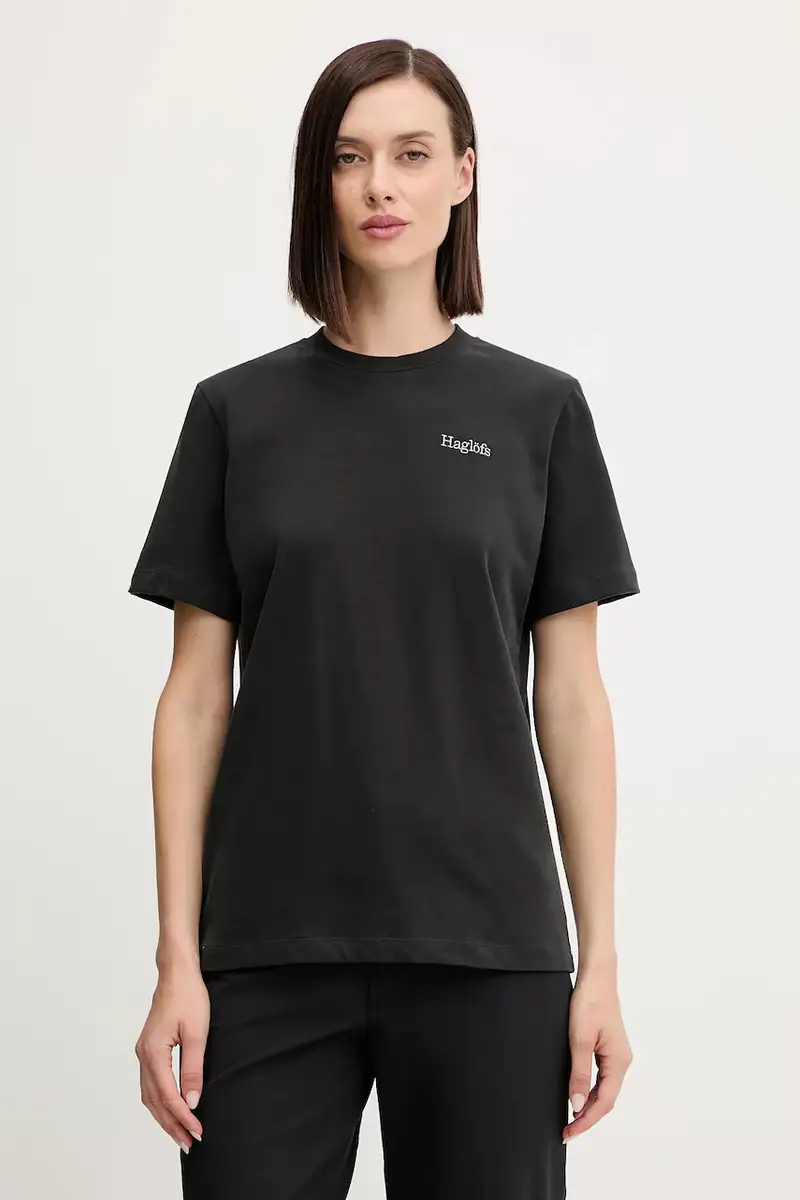 Haglöfs T-shirt Donna Nero 3636188