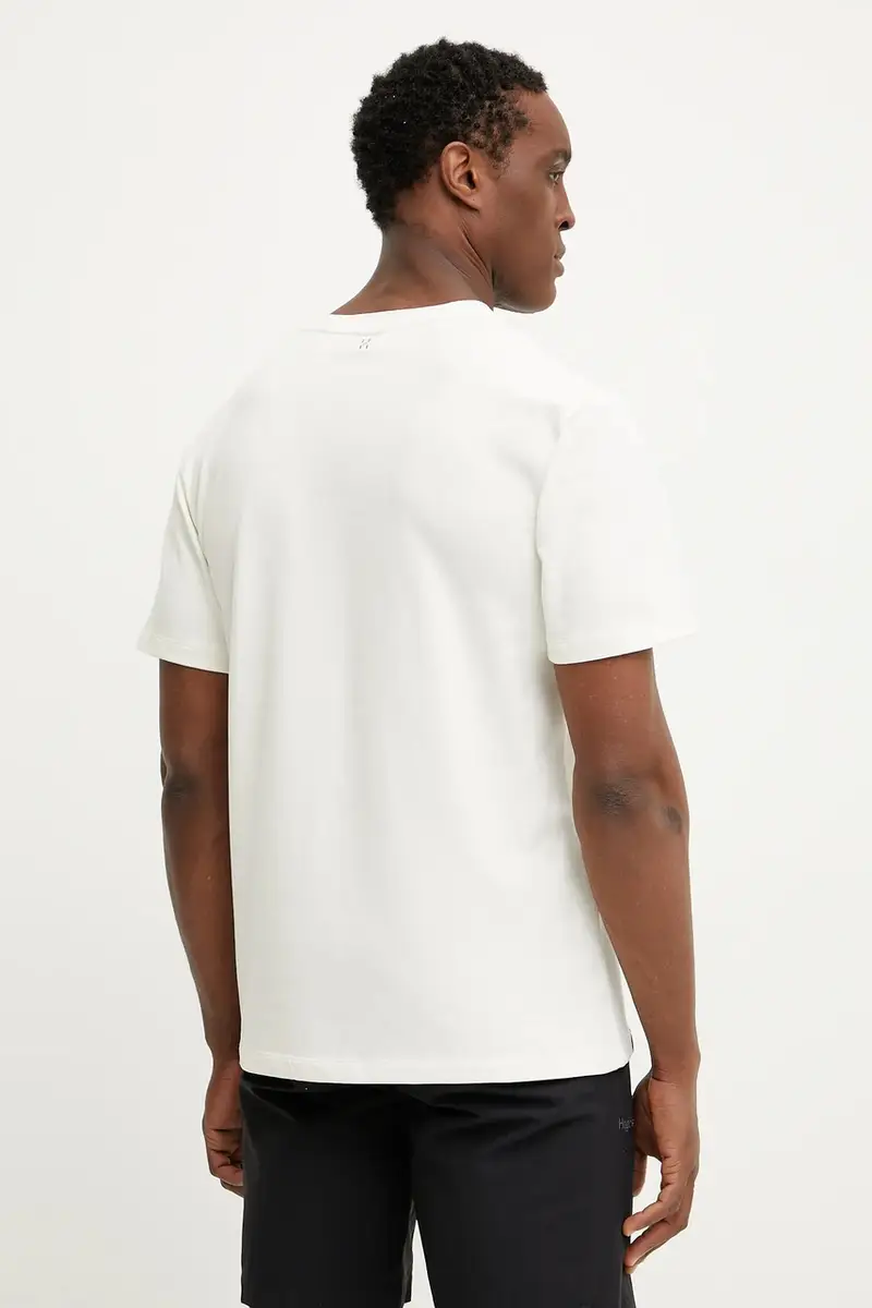 Haglöfs T-shirt Uomo Beige 3570009 miniatura 3
