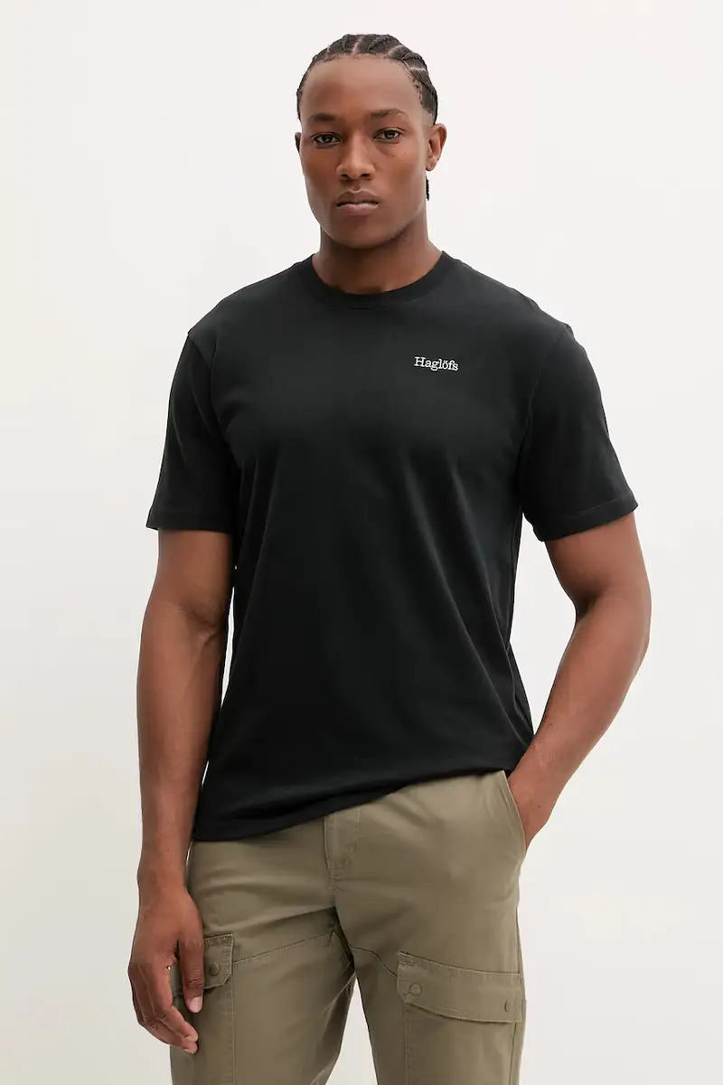 Haglöfs T-shirt Uomo Nero 3636106