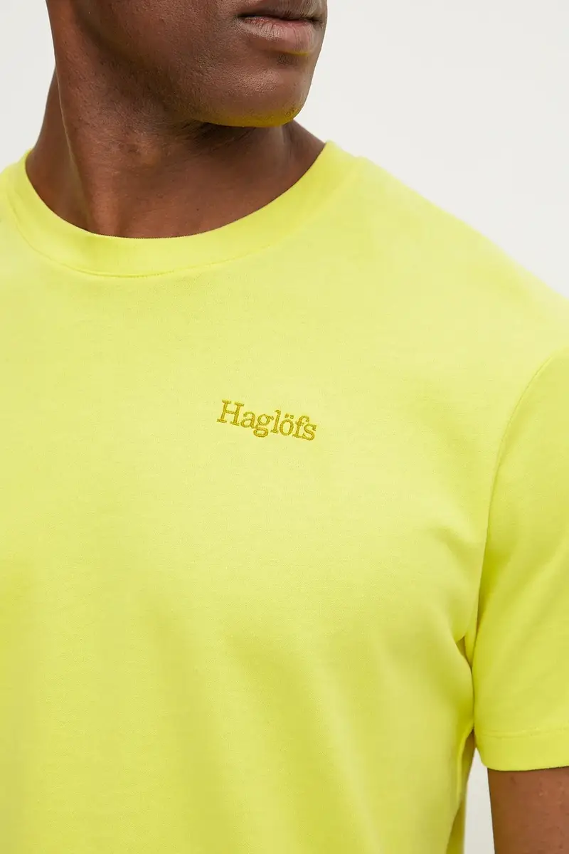 Haglöfs T-shirt Uomo Giallo 3324461 miniatura 4