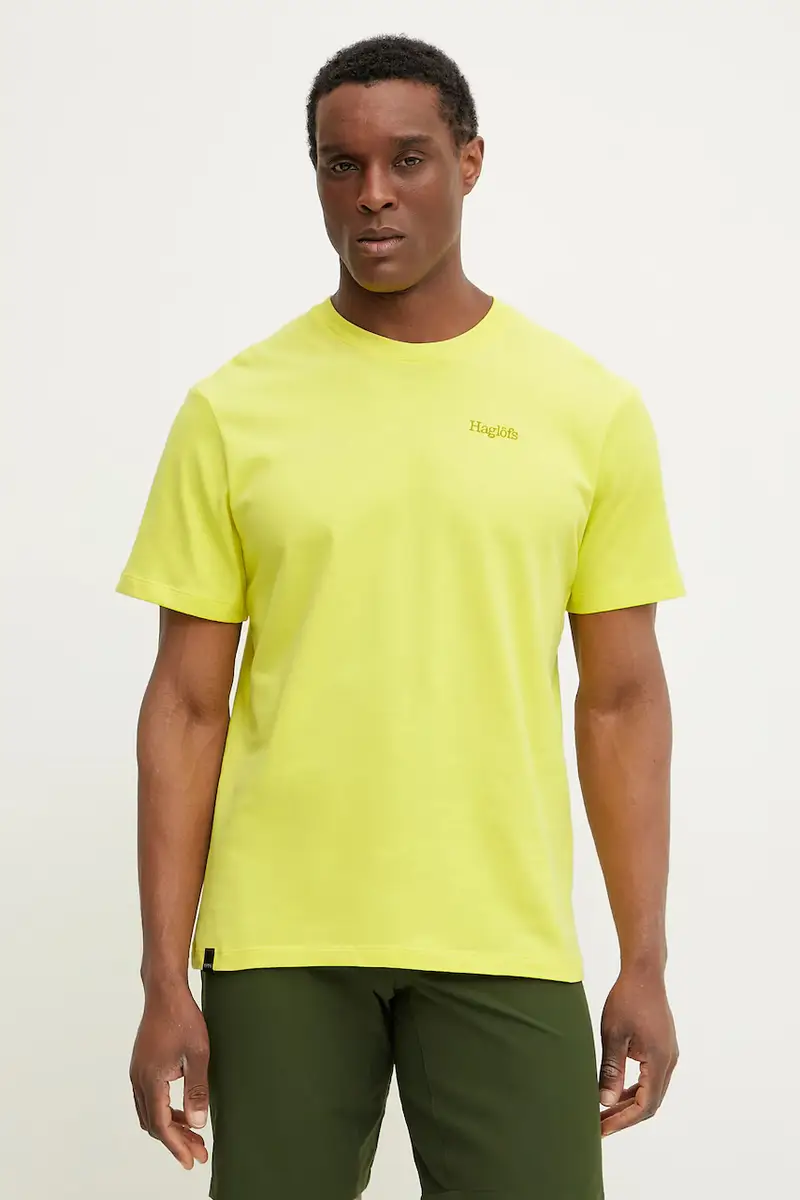 Haglöfs T-shirt Uomo Giallo 3324461