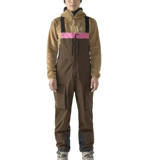 Vassi GTX Pro II Bib M - pantaloni scialpinismo - uomo Brown