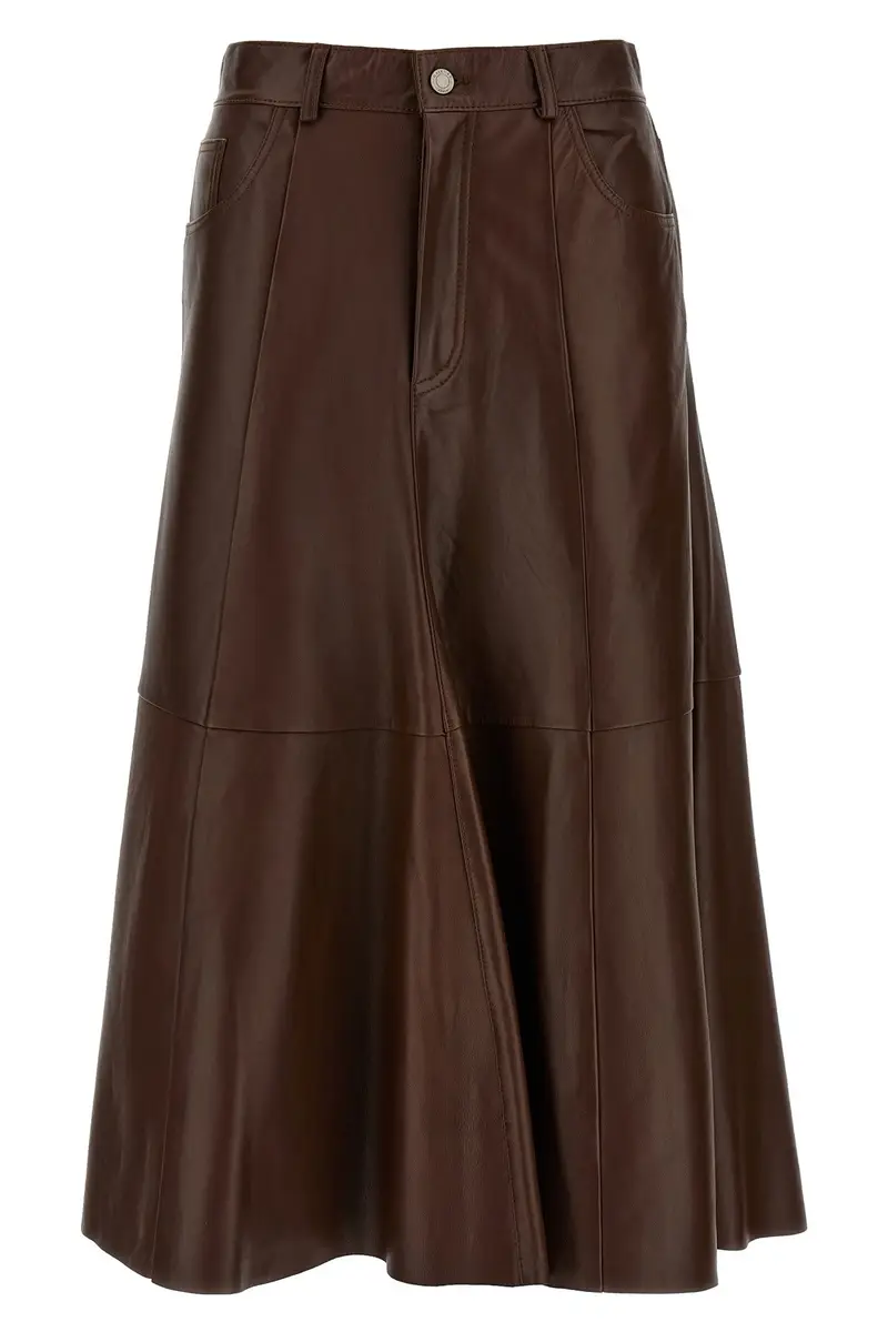 Gonna 'Mid Serenity Leather' Marrone