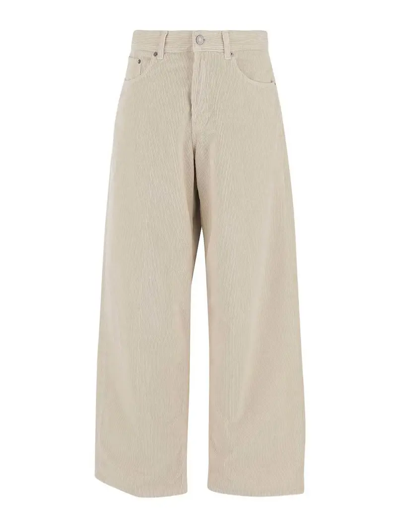 Pantaloni in velluto Bethany Beige