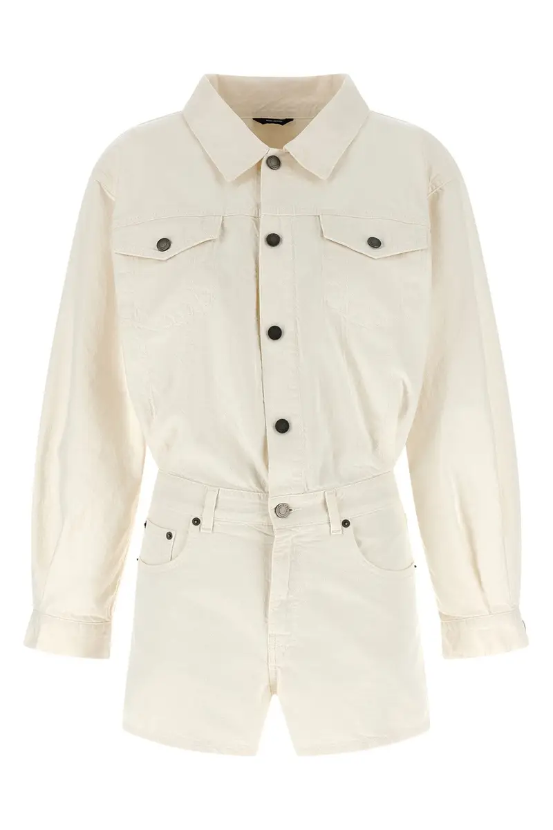 Tuta 'Elle Authentic Lax' Bianco