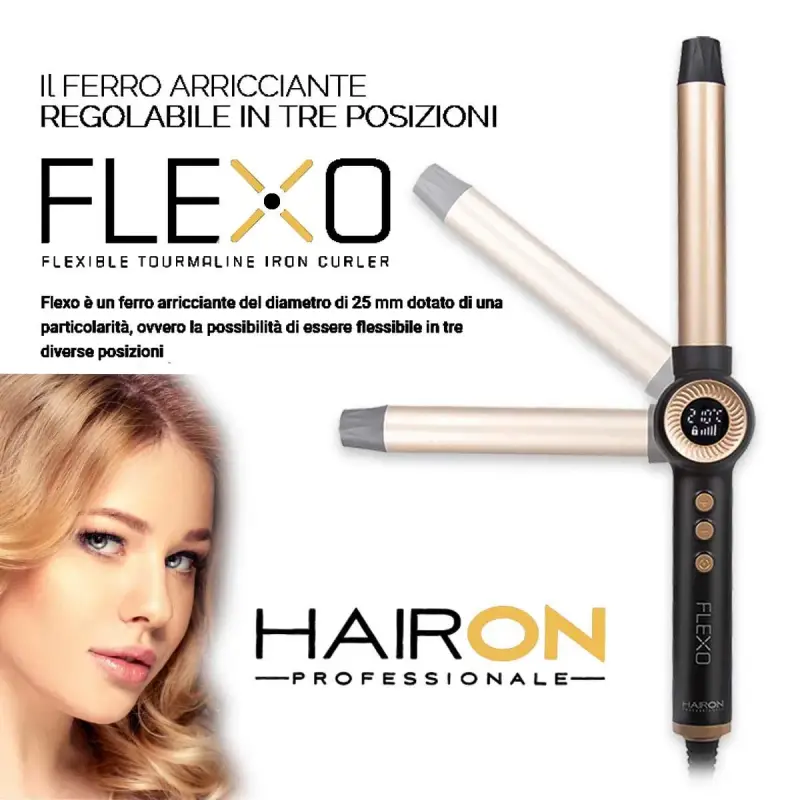 Flexo ferro arricciante flessibile hairon