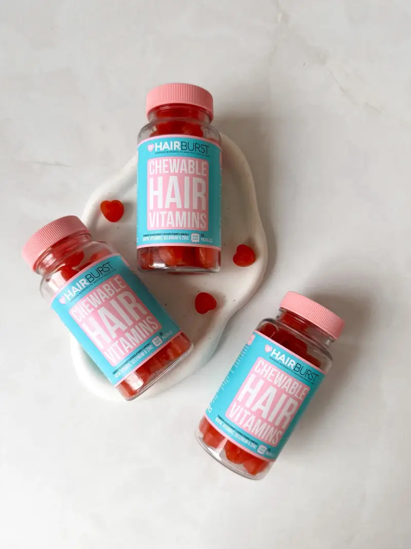 Hair Vitamins CHEWABLE HAIR VITAMINS - 30 Day Supply - Integratori capelli miniatura 4