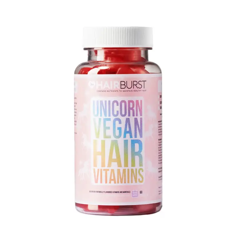 Hair Vitamins UNICORN VEGAN HAIR VITAMINS - 30 Day Supply - Integratori capelli