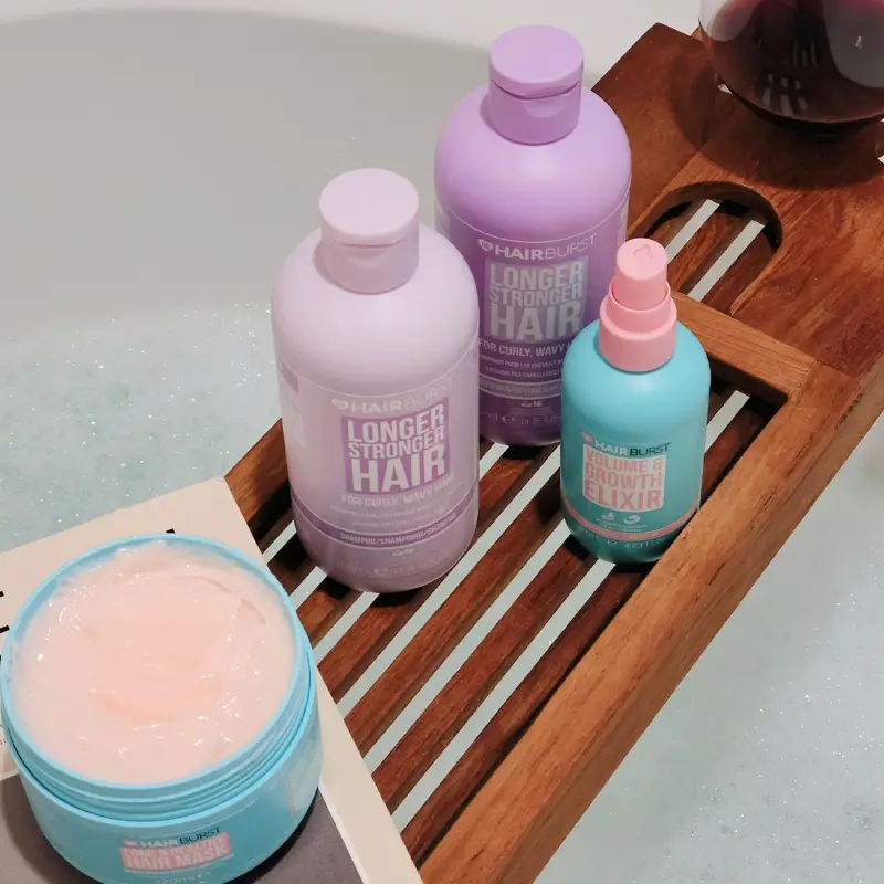 Haircare Shampoo & Conditioner for Curly and Wavy Hair - Shampoo capelli ricci, Balsamo capelli ricci, Capelli ricci, Cofanetto per capelli, C miniatura 3