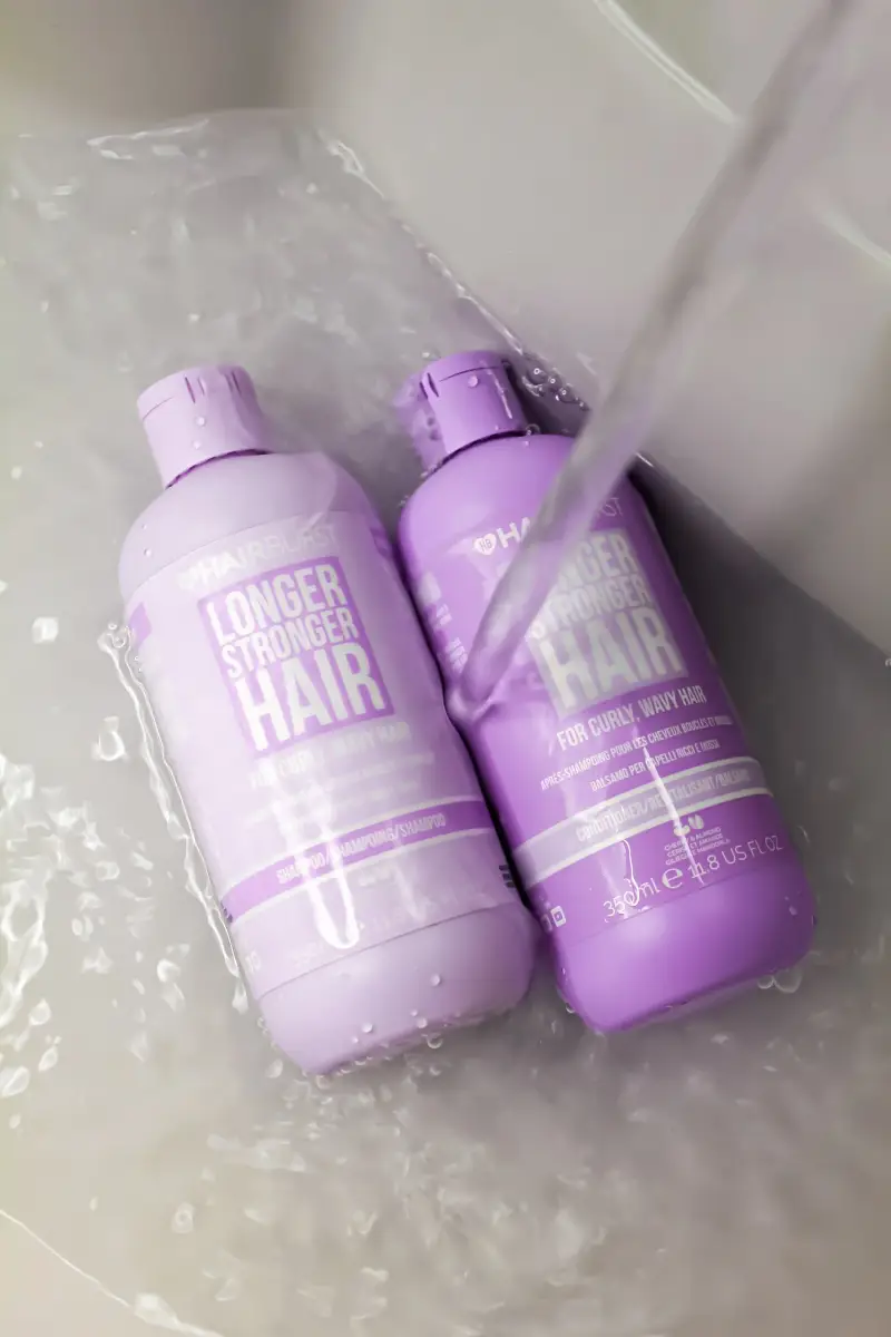 Haircare Shampoo & Conditioner for Curly and Wavy Hair - Shampoo capelli ricci, Balsamo capelli ricci, Capelli ricci, Cofanetto per capelli, C miniatura 4