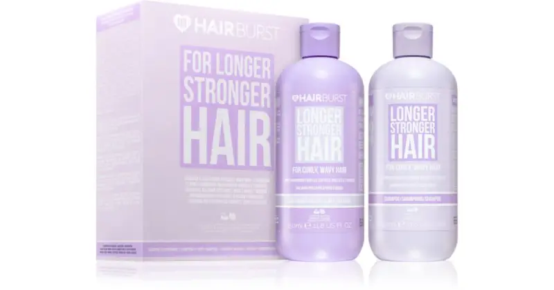 Longer Stronger Set confezione regalo per capelli ricci 2× 350 ml