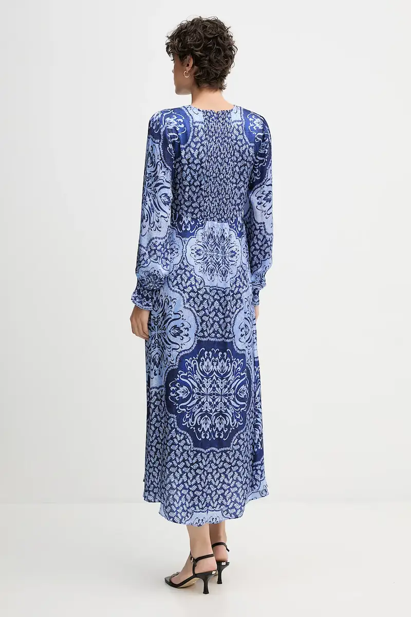 vestito colore blu navy 57TL662A miniatura 3